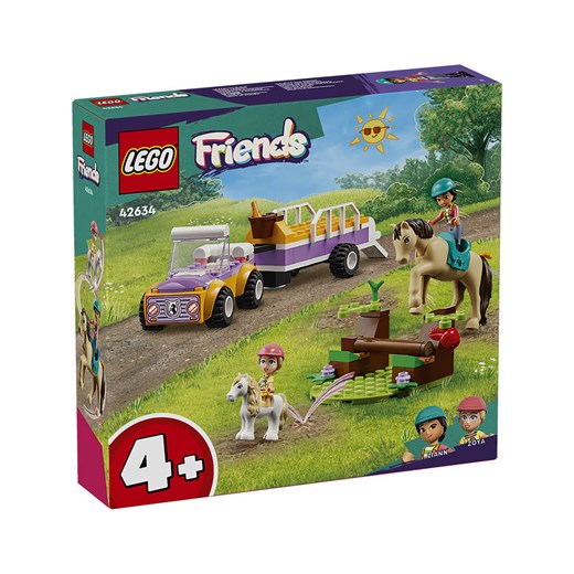 LEGO LEGO® Friends 42634 Horse and Pony Trailer - 4+ Lego onesize promocja Limango Polska