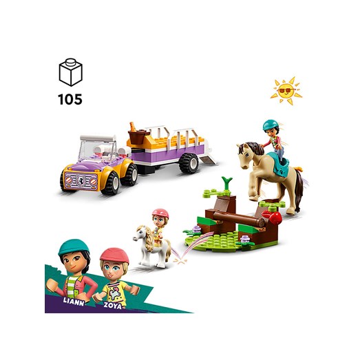 LEGO LEGO® Friends 42634 Horse and Pony Trailer - 4+ Lego onesize wyprzedaż Limango Polska