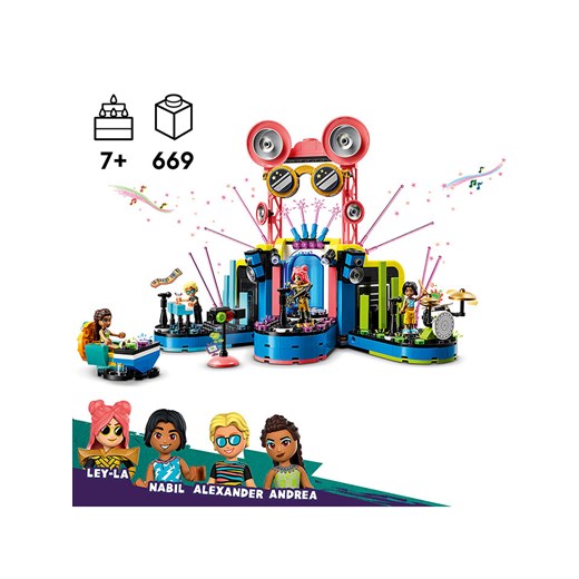 LEGO LEGO® Friends 42616 Talent Show in Heartlake City - 7+ Lego onesize Limango Polska okazja