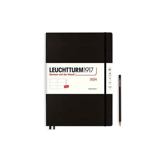 LEUCHTTURM1917 Kalendarz tygodniowy w kolorze fioletowym - 22,5 x 31,5 cm ze sklepu Limango Polska w kategorii Akcesoria biurowe - zdjęcie 173933513