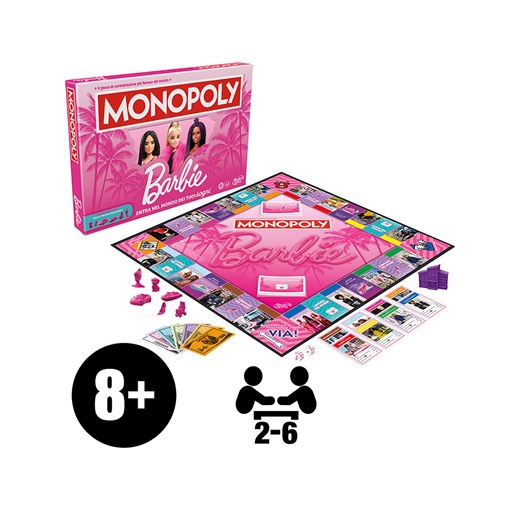 Hasbro Monopoly &quot;Barbie&quot; - 8+ ze sklepu Limango Polska w kategorii Zabawki - zdjęcie 173934901
