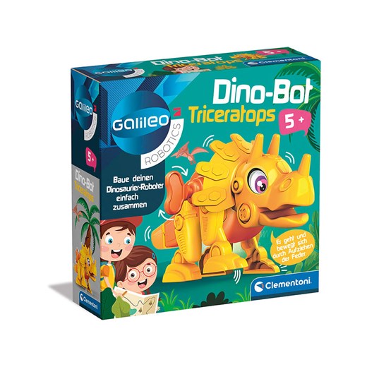 Clementoni Robot Galileo "DinoBot Triceratops" - 5+ ze sklepu Limango Polska w kategorii Zabawki - zdjęcie 173935492