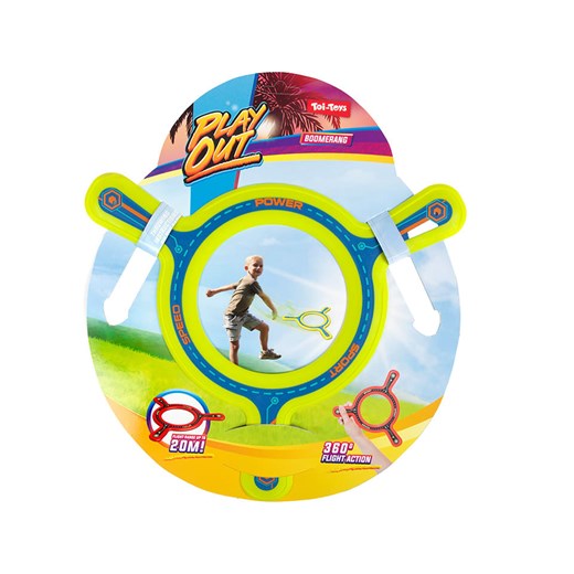 Toi-Toys Okrągły bumerang - 3+ (produkt niespodzianka) Toi-toys onesize okazyjna cena Limango Polska