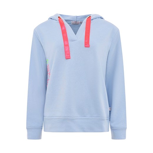 Zwillingsherz Bluza &quot;Smile&quot; w kolorze błękitnym ze sklepu Limango Polska w kategorii Bluzy damskie - zdjęcie 173936543
