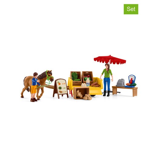 Schleich 39-częściowy zestaw &quot;Sunny Day Mobile Farm Station&quot; - 3+ ze sklepu Limango Polska w kategorii Zabawki - zdjęcie 173936892