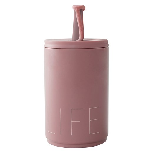 Design Letters Kubek termiczny "Life" w kolorze różowym - 330 ml - id: 15374713 - marki Design Letters - 173937302 Design Letters Kubek termiczny "Life" w kolorze różowym - 330 ml ze sklepu Limango Polska w kategorii Kubki termiczne - zdjęcie 173937302