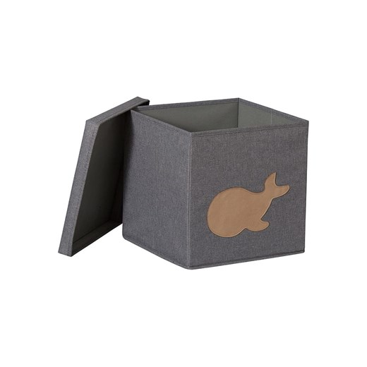 STORE IT Pudełko &quot;Wal&quot; w kolorze jasnoszarym - 30 x 30 x 30 cm ze sklepu Limango Polska w kategorii Pojemniki kuchenne - zdjęcie 173937421