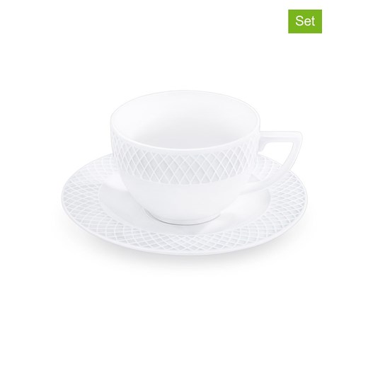 Wilmax Filiżanki (6 szt.) w kolorze białym - 240 ml ze sklepu Limango Polska w kategorii Filiżanki - zdjęcie 173937621