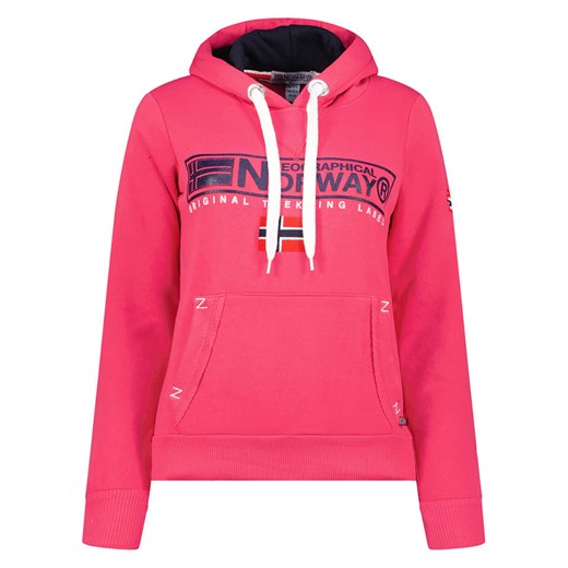 Geographical Norway Bluza &quot;Gasic&quot; w kolorze różowym ze sklepu Limango Polska w kategorii Bluzy damskie - zdjęcie 173938173