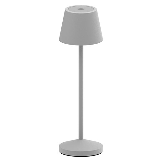 lumisky Lampa stołowa LED w kolorze szarym - Ø 7,5 x wys. 20 cm ze sklepu Limango Polska w kategorii Oświetlenie ogrodowe - zdjęcie 173938691