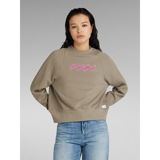 G-Star Bluza w kolorze khaki ze sklepu Limango Polska w kategorii Bluzy damskie - zdjęcie 173939650