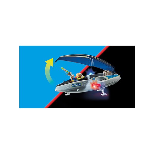 Playmobil Figurki do zabawy &quot;Galaxy Police limbs&quot; - 5+ Playmobil onesize okazja Limango Polska