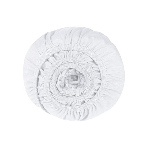 Schiesser Prześcieradło "Elli" w kolorze białym na gumce Schiesser 100x200 cm Limango Polska wyprzedaż