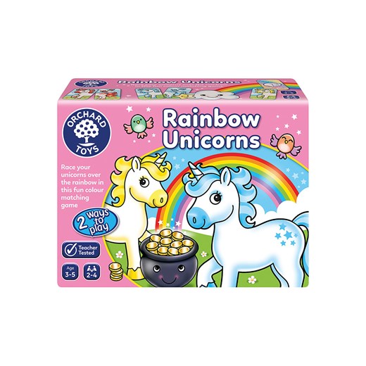 Orchard Toys Gra pamięciowa "Rainbow Unicorns" - 3+ Orchard Toys onesize Limango Polska wyprzedaż