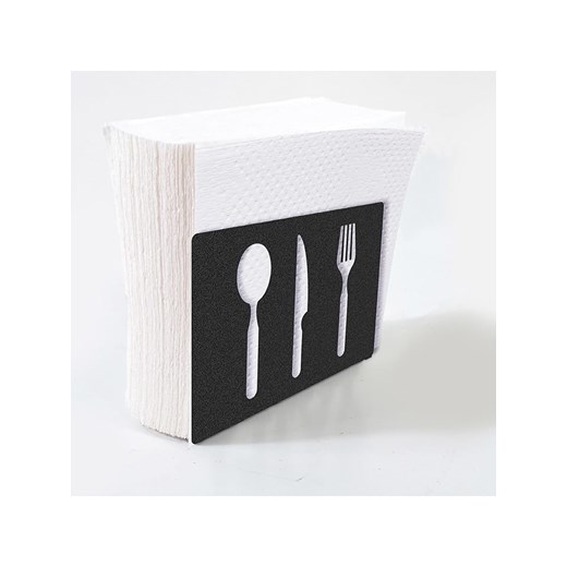 Vita Blend Serwetnik w kolorze czarnym - 12 x 8 x 4 cm ze sklepu Limango Polska w kategorii Akcesoria kuchenne - zdjęcie 173942184