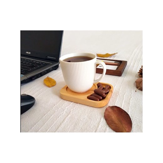 Vita Blend Podstawka w kolorze jasnobrązowym - 14 x 10 x 1,8 cm ze sklepu Limango Polska w kategorii Akcesoria kuchenne - zdjęcie 173942192