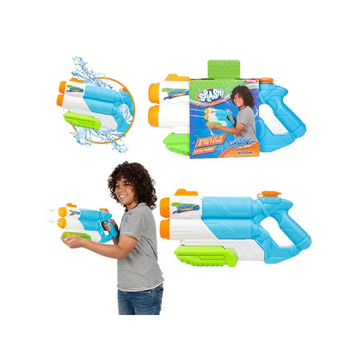 Toi-Toys Pistolet na wodę &quot;Power&quot; z podwójną lufą - 3+ ze sklepu Limango Polska w kategorii Zabawki - zdjęcie 173945524