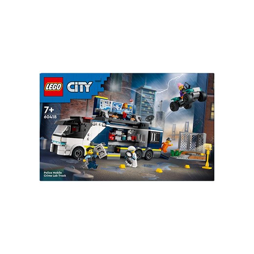 LEGO LEGO® City 60418 Police truck with laboratory - 7+ ze sklepu Limango Polska w kategorii Zabawki - zdjęcie 173945991