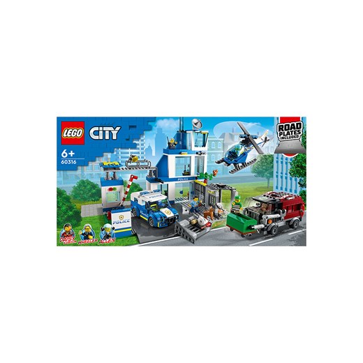 LEGO LEGO® City 60316 Police Station - 6+ ze sklepu Limango Polska w kategorii Zabawki - zdjęcie 173945994