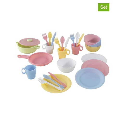 KidKraft 27-częściowy zestaw naczyń kuchennych - 18 m+ ze sklepu Limango Polska w kategorii Zabawki - zdjęcie 173946600