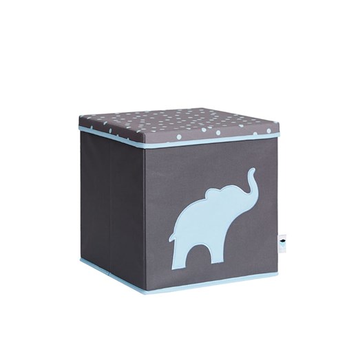 STORE IT Pudełko w kolorze szaro-błękitnym - 33 x 33 x 33 cm ze sklepu Limango Polska w kategorii Kosze i pudełka na zabawki - zdjęcie 173947373