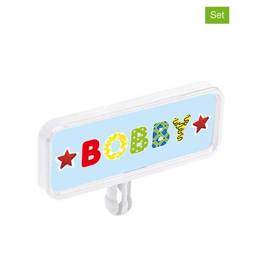 BIG Zestaw naklejek "Tablica rejestracyjna" w kolorze czerwonym - 12 m+ ze sklepu Limango Polska w kategorii Zabawki - zdjęcie 173947703