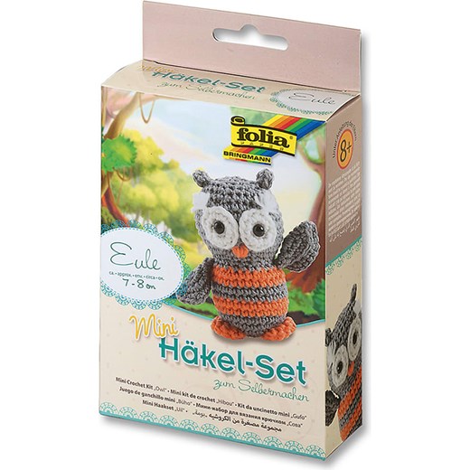 folia PAPER Mini zestaw &quot;Owl&quot; do szydełkowania - 8+ ze sklepu Limango Polska w kategorii Zabawki - zdjęcie 173947881