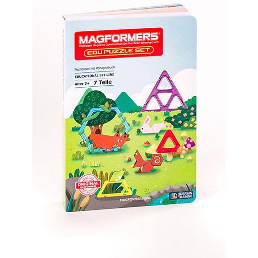 MAGFORMERS 7-częściowy zestaw magnetyczny &quot;Edu Puzzle&quot; - 3+ ze sklepu Limango Polska w kategorii Zabawki - zdjęcie 173948194