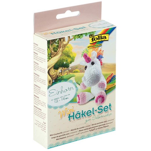 Folia Mini zestaw "Unicorn" do szydełkowania - 8+ Folia onesize promocja Limango Polska