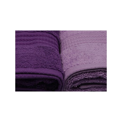 Colorful Cotton Ręczniki prysznicowe (4 szt.) w kolorze fioletowym Colorful Cotton 50x90 cm wyprzedaż Limango Polska