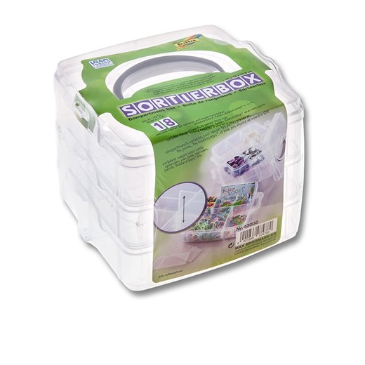 folia PAPER Sorter transparentny - 15 x 12,5 x 15 cm ze sklepu Limango Polska w kategorii Zabawki - zdjęcie 173948521