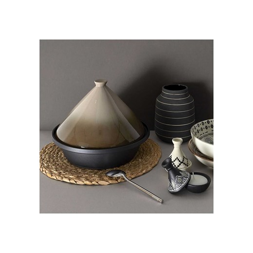 Ethnical Life Tajine w kolorze brązowo-czarnym - Ø 30 cm ze sklepu Limango Polska w kategorii Garnki - zdjęcie 173948664