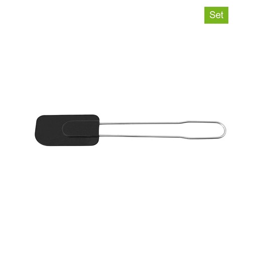 FM Professional Szpatułki (2 szt.) w kolorze czarnym do ciasta - dł. 29 cm ze sklepu Limango Polska w kategorii Akcesoria do pieczenia - zdjęcie 173948830