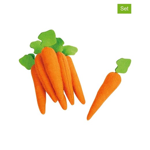 small foot Marchewki (7 szt.) - 3+ ze sklepu Limango Polska w kategorii Zabawki - zdjęcie 173950151