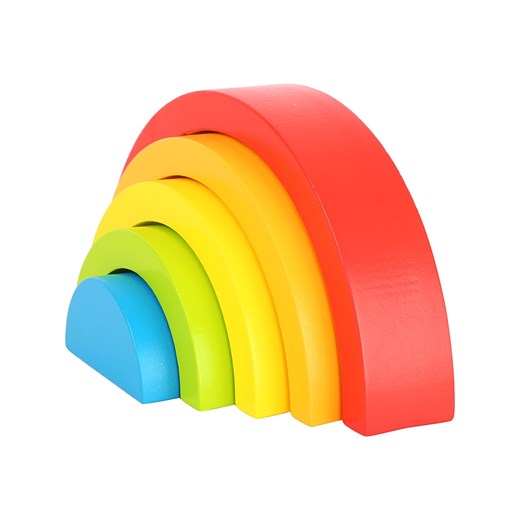 small foot Klocki &quot;Rainbow&quot; - 12 m+ ze sklepu Limango Polska w kategorii Zabawki - zdjęcie 173950164