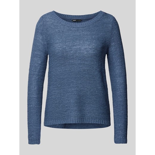 Sweter z dzianiny z okrągłym dekoltem model ‘GEENA’ ze sklepu Peek&Cloppenburg  w kategorii Swetry damskie - zdjęcie 173954283