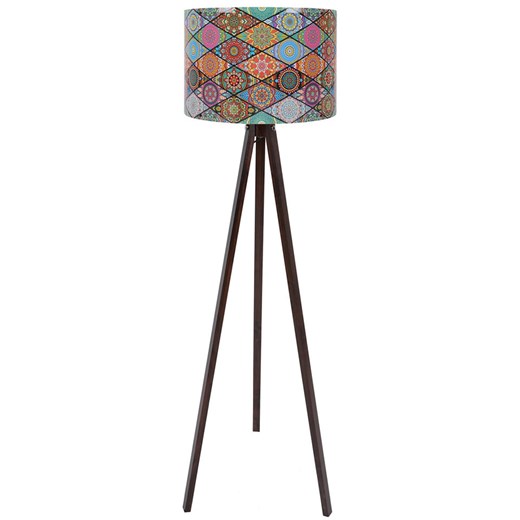 ABERTO DESIGN Lampa stojąca ze wzorem - wys. 145 x Ø 38 cm Aberto Design onesize promocja Limango Polska