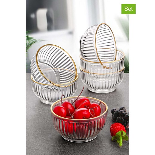 Violeta Home Miski (6 szt.) w kolorze złotym - Ø 10 cm ze sklepu Limango Polska w kategorii Miski - zdjęcie 173955374