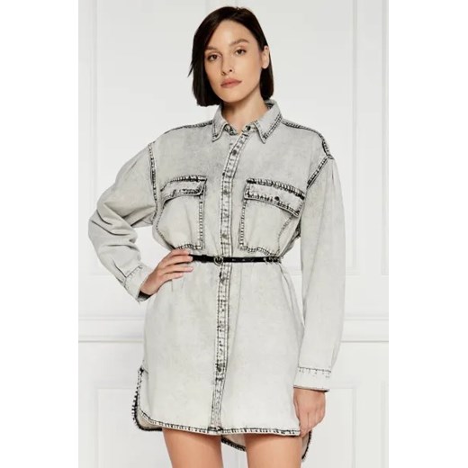 One Teaspoon Jeansowa sukienka NIXIE ze sklepu Gomez Fashion Store w kategorii Sukienki - zdjęcie 173958004