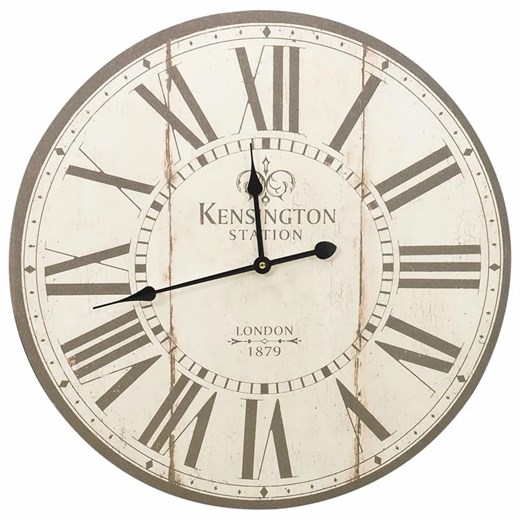 Zegar ścienny w stylu vintage z motywem londyńskim 60 cm - Artos 4X Elior One Size Edinos.pl
