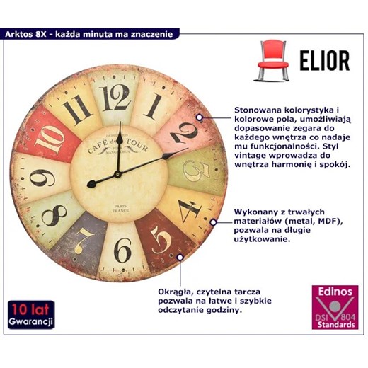 Zegar Elior