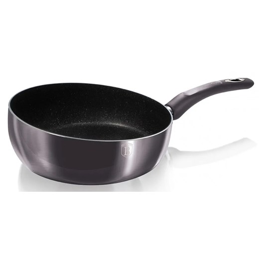 Aluminiowy grafitowy wok na indukcję 26cm T8-G29 ze sklepu Edinos.pl w kategorii Naczynia - zdjęcie 173958863