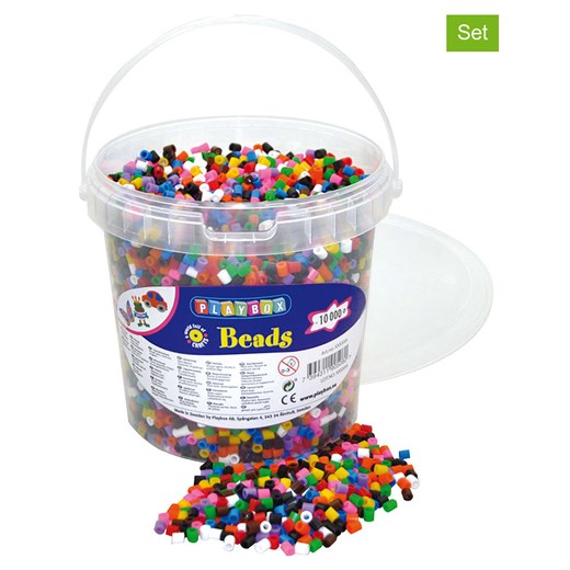 Playbox 10.000-częściowy zestaw koralików do prasowanek - 5+ ze sklepu Limango Polska w kategorii Zabawki - zdjęcie 173960413