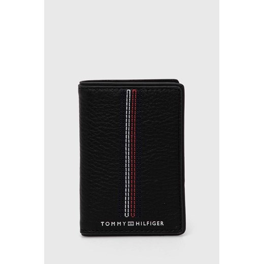 Tommy Hilfiger portfel skórzany męski kolor czarny AM0AM12659 ze sklepu ANSWEAR.com w kategorii Portfele męskie - zdjęcie 173962064