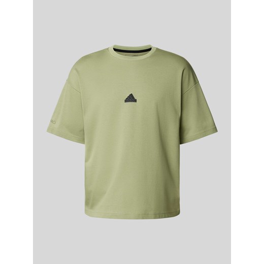T-shirt z detalem z logo ze sklepu Peek&Cloppenburg  w kategorii T-shirty męskie - zdjęcie 173962313