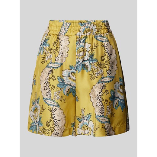 Szorty z elastycznym pasem model ‘TRACIA’ ze sklepu Peek&Cloppenburg  w kategorii Szorty - zdjęcie 173962500