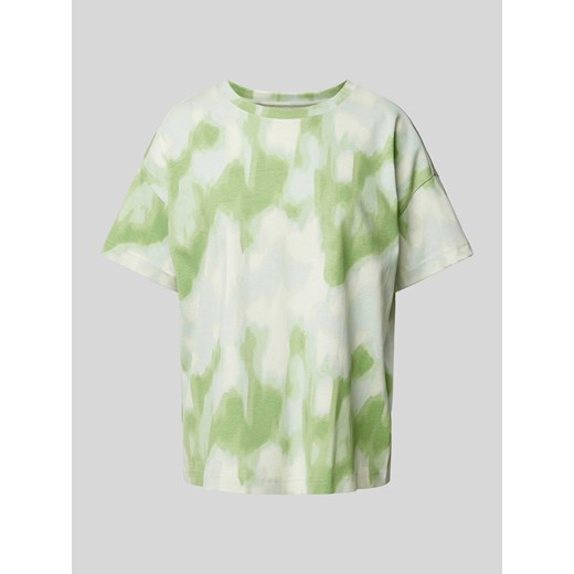 T-shirt o kroju oversized z nadrukiem na całej powierzchni ze sklepu Peek&Cloppenburg  w kategorii Bluzki damskie - zdjęcie 173962801
