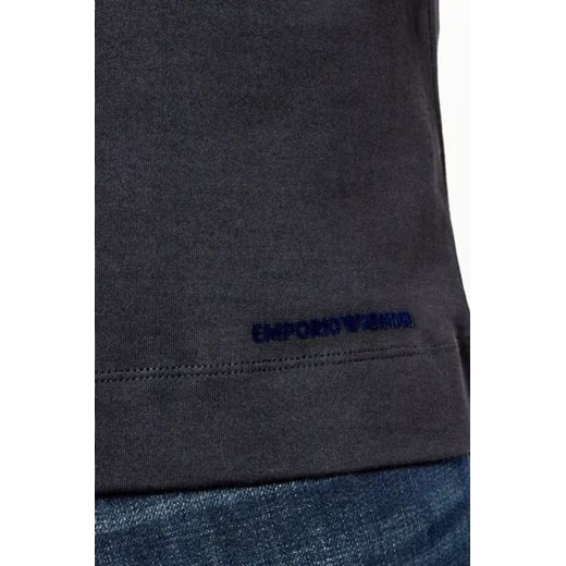 T-shirt męski Emporio Armani na jesień z krótkimi rękawami casual