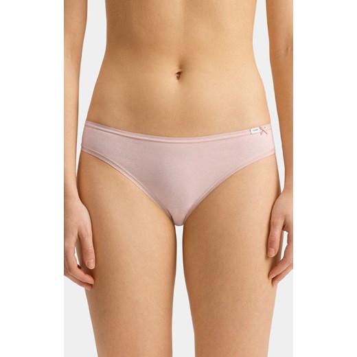 3-pack figi damskie bikini 3CLP-001-ECRC/BEZ/PUD, Kolor ecru-różowy, Rozmiar L, ATLANTIC ze sklepu Intymna w kategorii Majtki damskie - zdjęcie 173965153