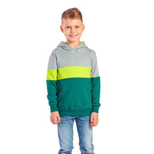 erima Bluza &quot;Kian&quot; w kolorze zielono-limonkowym ze sklepu Limango Polska w kategorii Bluzy chłopięce - zdjęcie 173966871